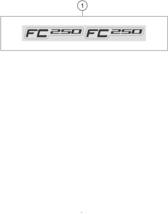 KIT DECO POUR FC 250 2023 EU